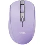 Trust Ozaa Compact Ratón Inalámbrico Morado